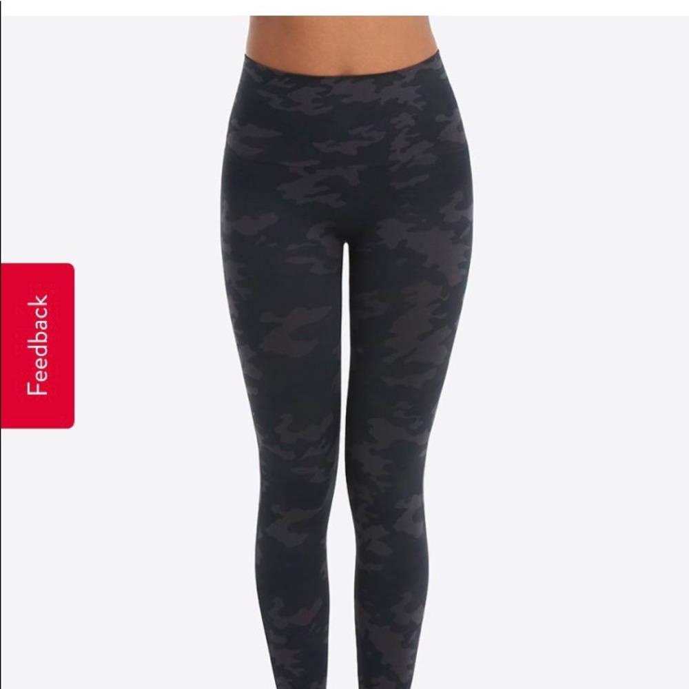 Spanx Look at Me Now Seamless Camo leggings